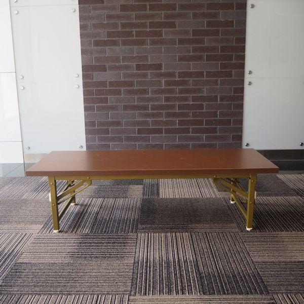 会議テーブル 座卓 ロータイプ 120x45cm 日本製 会議用テーブル ミーティングテーブル 折りたたみテーブル【受注生産品】_3