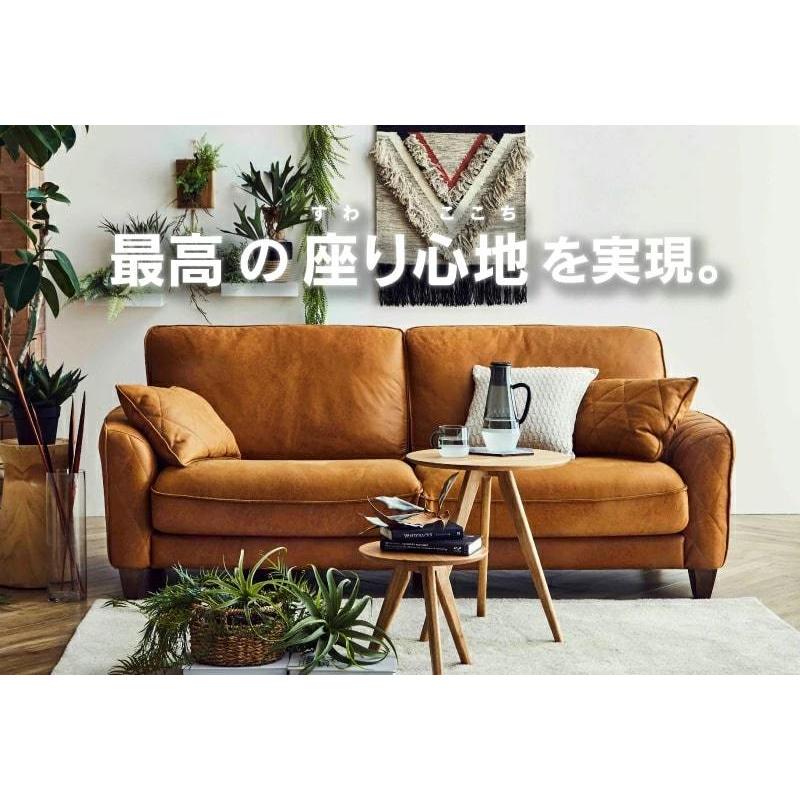 気質アップ】 IDC 大塚家具 DUO 3人掛けソファ(関東圏 配送、設置無料