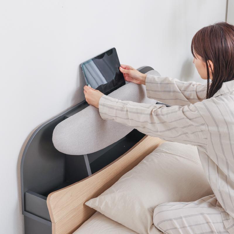 関家具 ベッド おしゃれ コンセント付き ライト ベッドフレーム 関家具 ベッド おしゃれ コンセント付き ライト ベッドフレーム