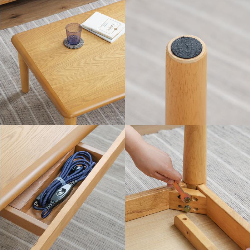 関家具 こたつ テーブル 単品 長方形 おしゃれ 幅105cm 関家具 こたつ テーブル 単品 長方形 おしゃれ 幅105cm