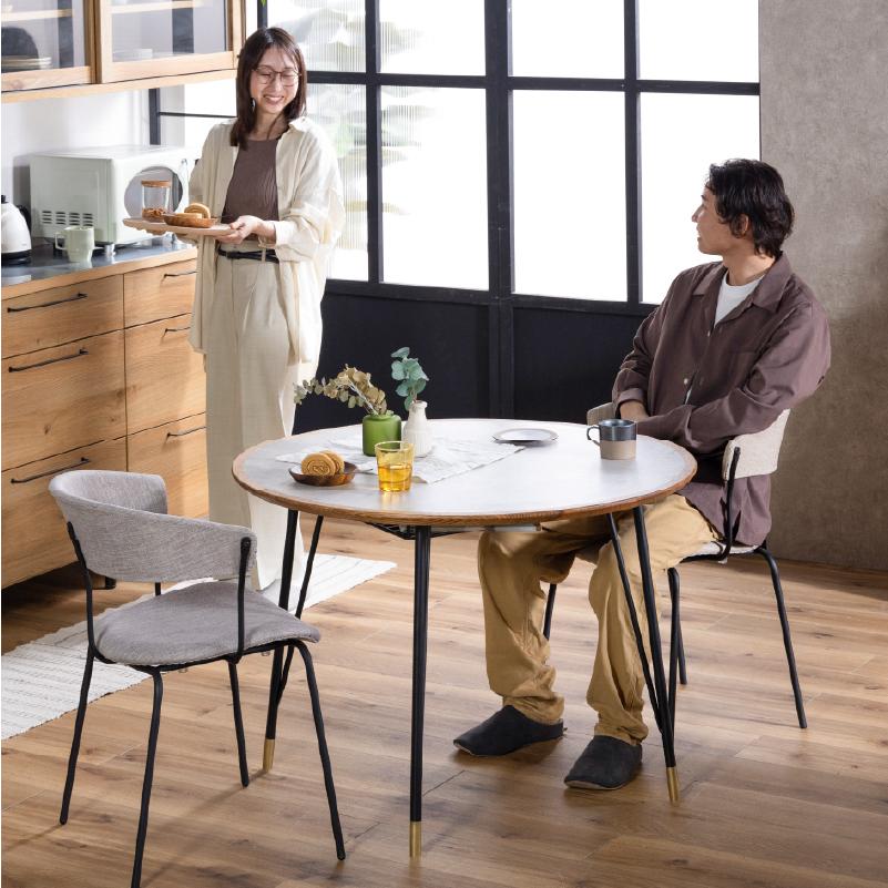 ダイニング テーブル 二人用 四人用 ラウンド型丸テーブル ダイニング テーブル 二人用 四人用 ラウンド型丸テーブル