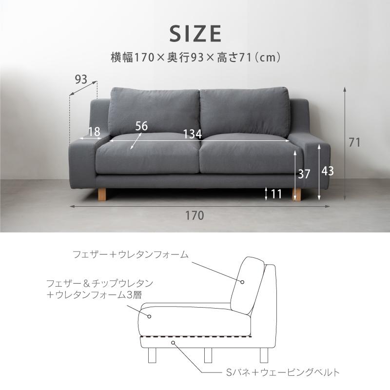 未使用品!】アールエフヤマカワ 布張り 緑 2人掛けソファー 未使用品!】アールエフヤマカワ 布張り 緑 2人掛けソファー