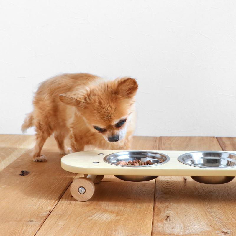 関家具 公式店 フードボウル 餌皿 スケボー デッキ 猫 猫用 犬 犬用