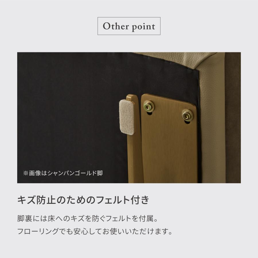 関家具 公式店 別注 アイランドソファ デイベッド ソファ スーパーレザーテックス リラックスフォーム 幅100 シルバー脚 SLT アデーレ 宅配便_10