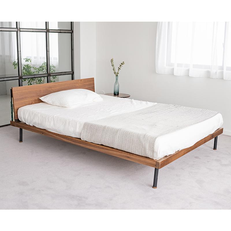 【NO WHERE LIKE 】ベッド シングル ユニック シェルフ NOWHERE LIKE HOME 関家具 公式店 ベッドフレーム シングル ベッド