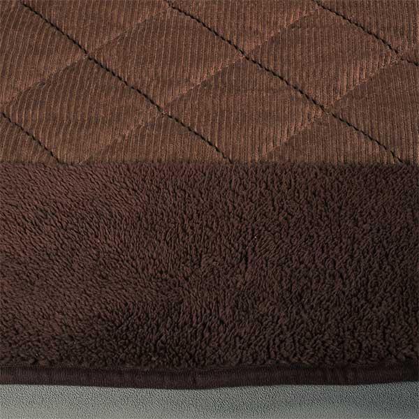 こたつ布団 コタツ 掛敷布団セット 105〜120用 ブラウン 茶色 布団単品 ロータイプ UKL-548 玄関渡しの画像