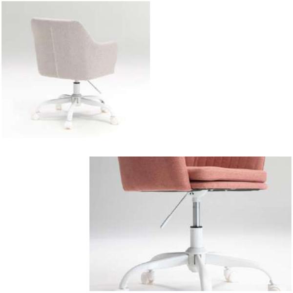 ホリデーチェア　キャシー　Jリーグ チェアー デスクチェア 56cm幅 ガス圧昇降式 回転式 キャスター