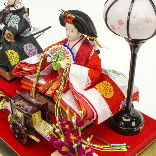 値下げしました 雛人形 ひな人形 親王ケース飾り 親王飾り ケース飾り
