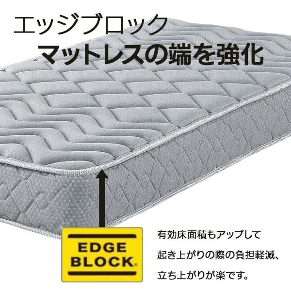 Granz - マットレス シングル 日本製 グランツ 25珊厚 部屋の入り口乗り合い船 グランネオユニット 3地方 防臭 防ダニ目 衣嚢捲線 S大きさ 境界線差しつかえる マットレスのみ