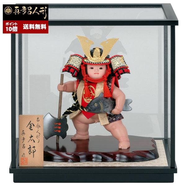 大人気新品の五月 五月人形 武者 間口35cm 子供大将飾り 21年 真多呂人形 Kintarou 44 Gg 家具のコンシェルジュ お祝い 端午の節句 ガラスケース ケース付 子供大将飾り 金太郎 大将 大将 五月人形 初節句 兜飾り