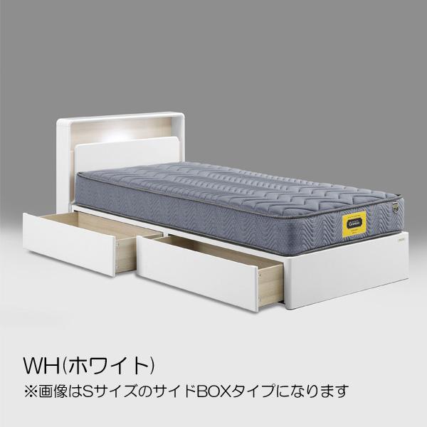 Granz（グランツ） 開梱設置 ベッド フレーム セミダブル 引出 収納 宮