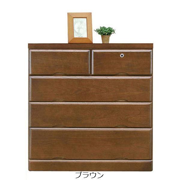 ローチェスト 80cm幅4段 ミリオン3 国産 完成品_1