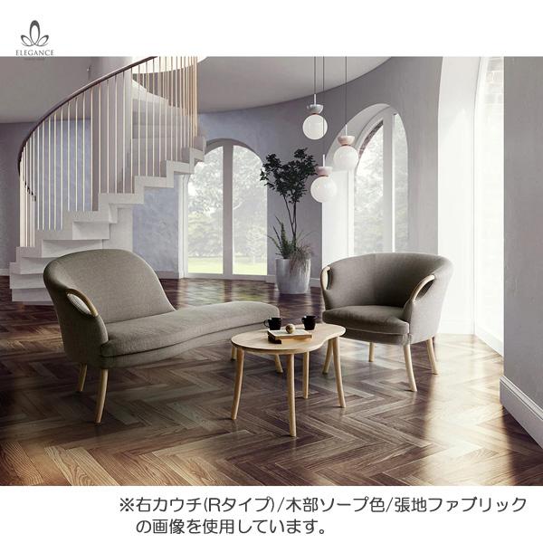国産 北欧 デンマーク ソファ 革 レザー ホワイトアッシュ 木部ブラック ELEGANCE エレガンス カウチソファ Lタイプ AMLYS アムリス 設置_6