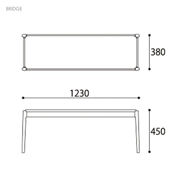 国産 北欧 デンマーク ダイニング ベンチ オーク ダークブラウン BRIDGE ブリッジ ベンチ120 レザー 革 AMLYS アムリス 設置 |  | 05