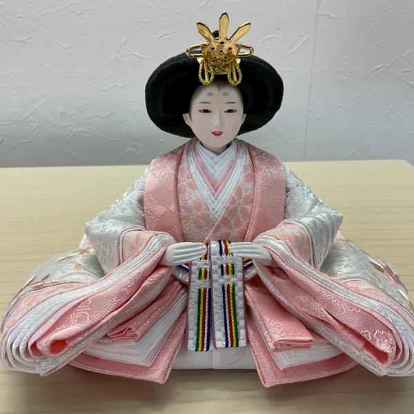 雛人形 ひな人形 収納飾り 親王飾り 白木 桃の節句 女の子 32613 芥子 UH-8001_5