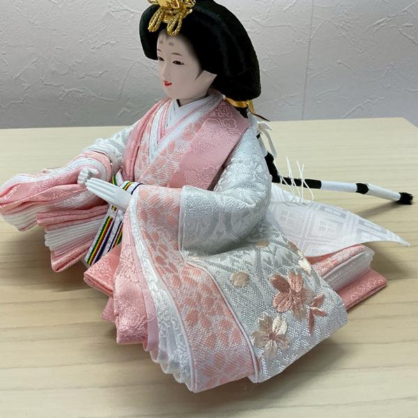 雛人形 ひな人形 収納飾り 親王飾り 白木 桃の節句 女の子 32613 芥子 UH-8001_6