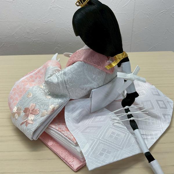 雛人形 ひな人形 収納飾り 親王飾り 白木 桃の節句 女の子 32613 芥子 UH-8001_7