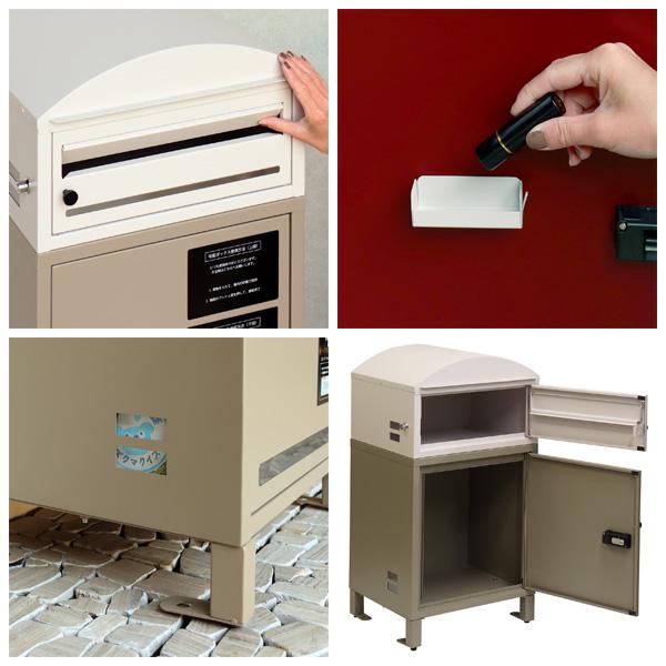 MJ PT MS　宅配ボックス　ボルドー　郵便ポスト MJ PT MS 宅配ボックス ボルドー 郵便ポスト