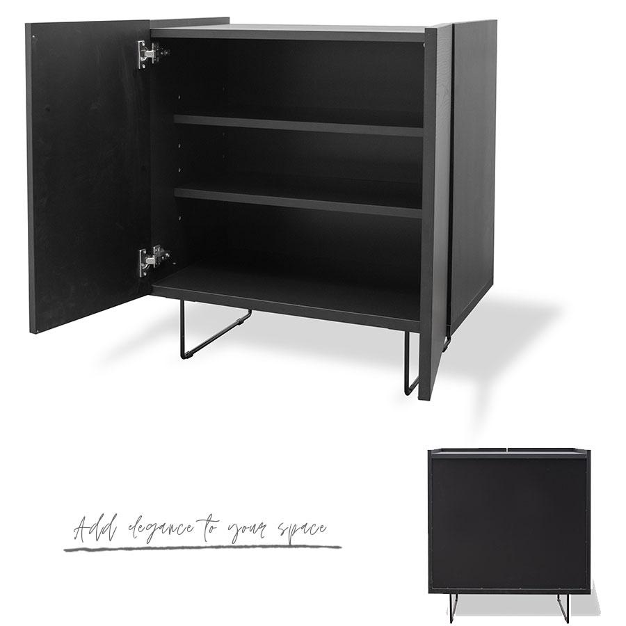 GART キャビネット サイドボード 75cm 収納棚 リビング 収納 GART キャビネット サイドボード 75cm 収納棚 リビング 収納