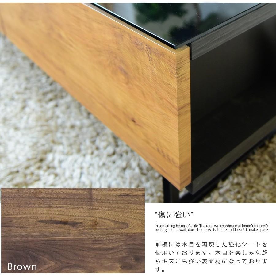 リビングテーブル センターテーブル 幅105 木製 完成品 ローテーブル