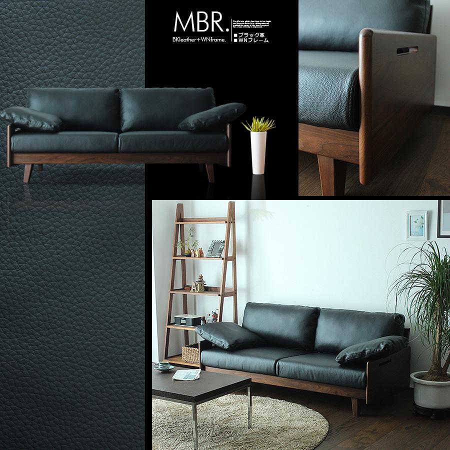 ソファー ソファ 革 レザー張り ブラック アイボリー フロアソファー