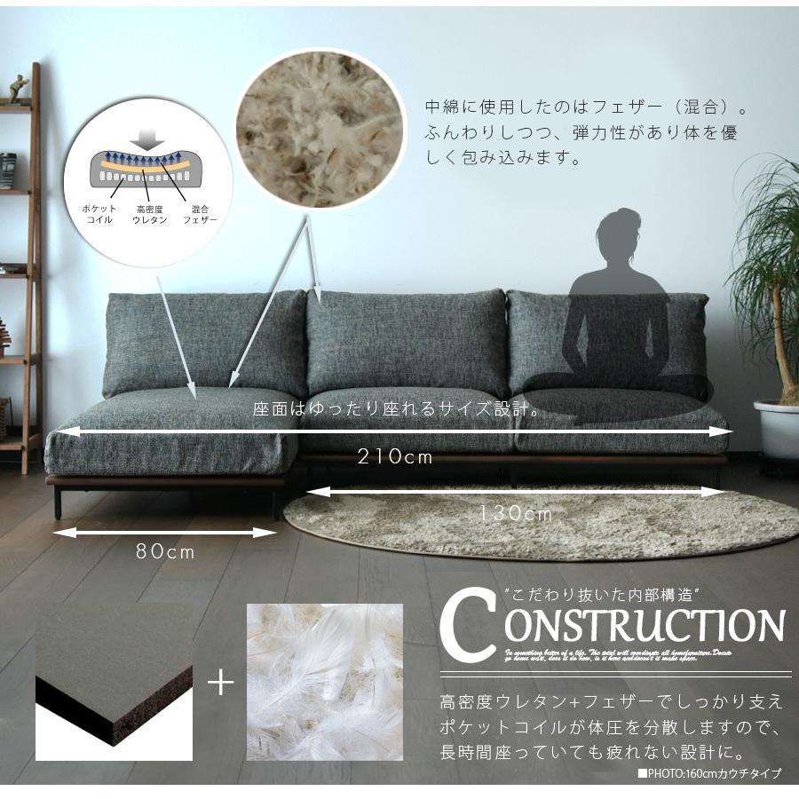 新品未使用　カバーリングモダンデザイン　ローソファ　３人掛け　３P　ブラウン カバーリングモダンデザインローソファー 【ORGA】オルガ 3P