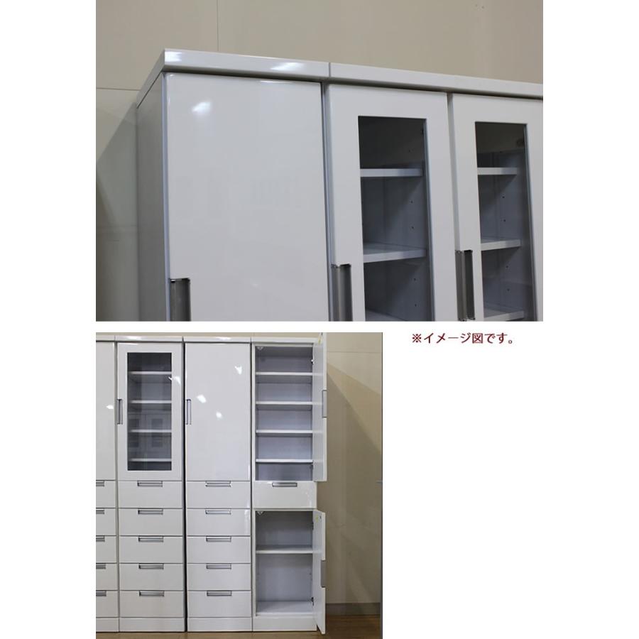 食器棚 隙間収納 スリム型 キッチンボード 幅30cm 国産品