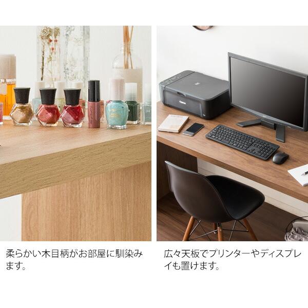 在庫あり　1年保証付きデスク 北欧デザイン カウンターテーブル テーブル 机 カウンターテレワーク シンプルデザイン 木目調 ナチュラル おしゃれ家具｜kagunoomise｜12