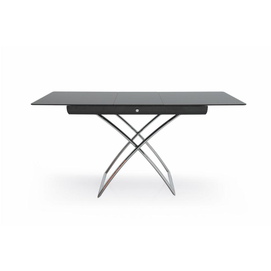 カリガリス 昇降伸長テーブル 組立設置 １年保証 calligaris JAPAN 正規取扱店 Magic-Ｊ glass マジックジェイ CB5041G P77-GBブラックガラス