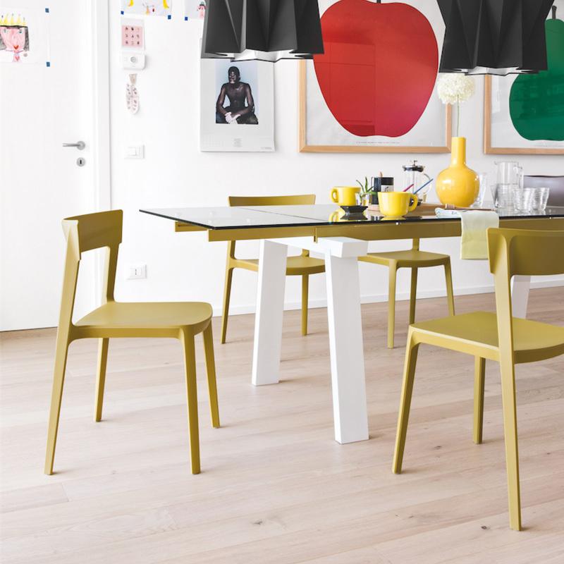 カリガリス ダイニングチェア おしゃれ 椅子イタリア calligaris SKIN 