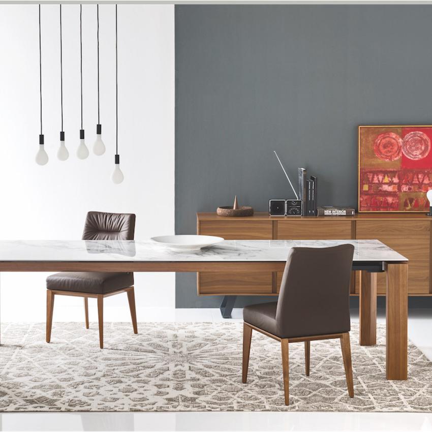 calligaris（カリガリス） 伸長式 ダイニングテーブル 組立設置 1年