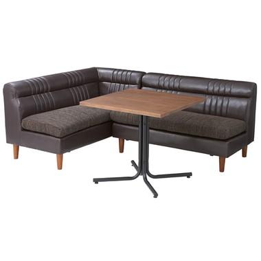 テーブル 机 カフェテーブル ダリオ 75×75 END-223TBR スチール 北欧_3