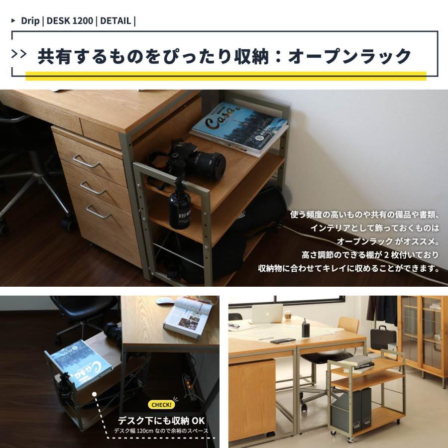 デスク スチール脚デスク リモートワーク テレワークデスク 机 Drip