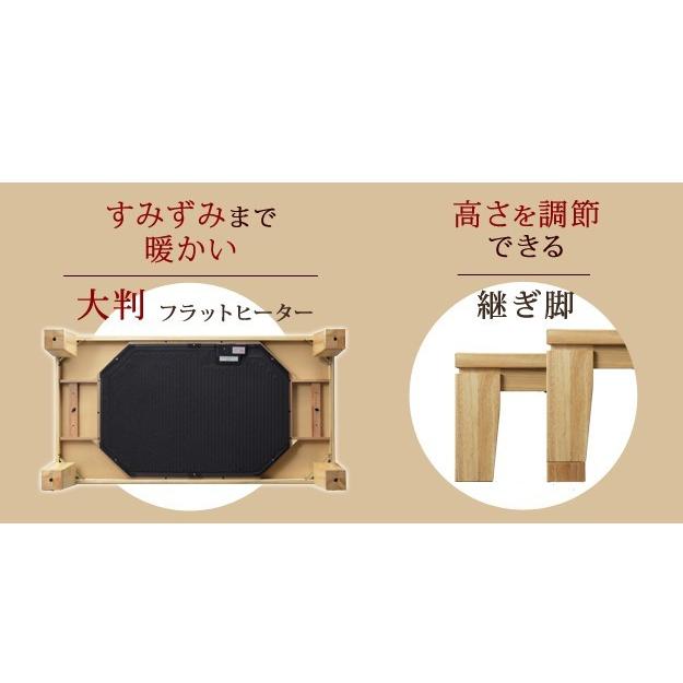 大判サイズ 継脚付きフラットヒーター 〔フラットディレット〕 150x80cm 本体のみの画像