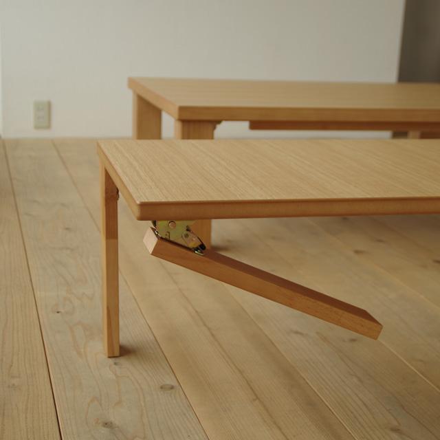 ネストテーブル 親子テーブル センターテーブル リビングテーブル  ローテーブル  座卓 ミンネ 105×75+45×75(cm)｜kagunoroomkoubou｜05