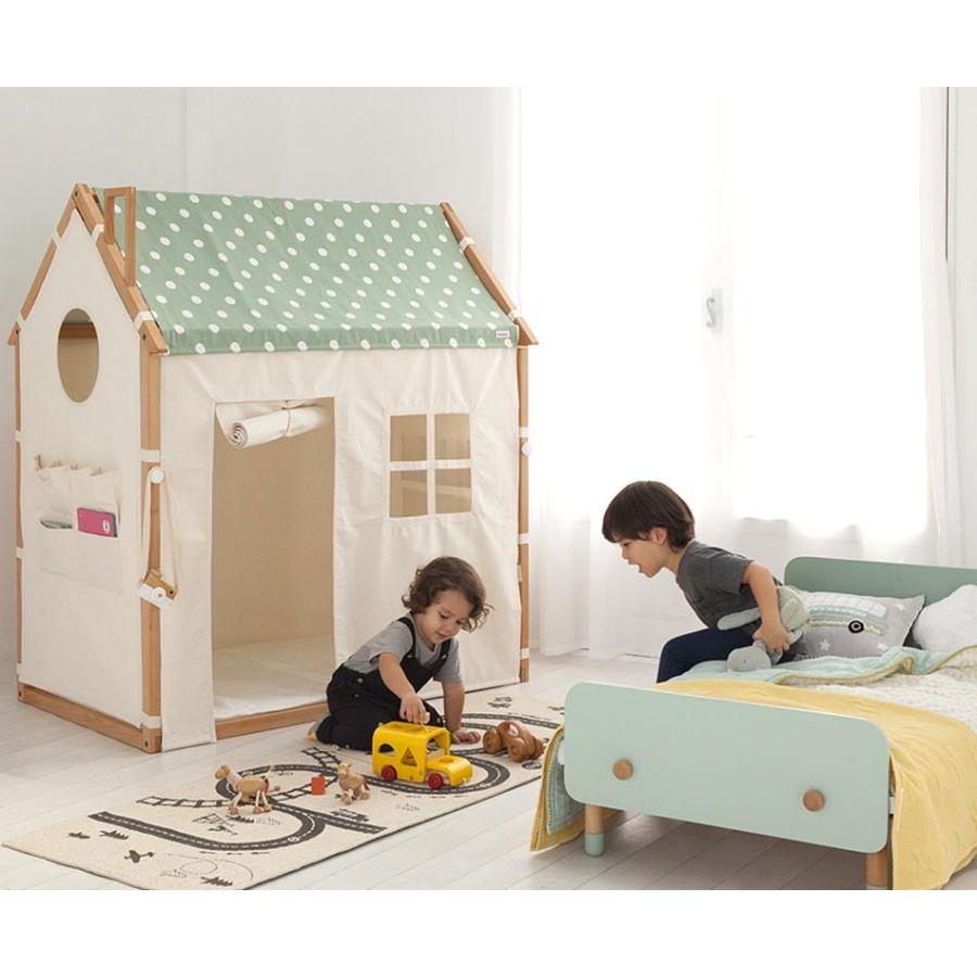 HOPPLHouse+Play　KidsBed　セット　キッズベッド　幼児用ベッド　子供部屋　キッズインテリア　ベッド　秘密基地　屋内　室内　かわいい｜kagunotorofu｜14