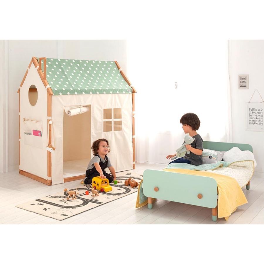 HOPPLHouse+Play　KidsBed　セット　キッズベッド　幼児用ベッド　子供部屋　キッズインテリア　ベッド　秘密基地　屋内　室内　かわいい｜kagunotorofu｜03