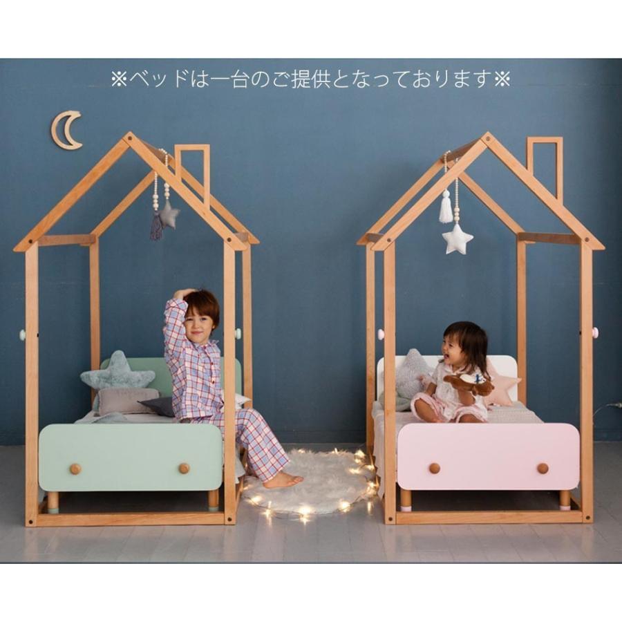 HOPPLHouse+Play　KidsBed　セット　キッズベッド　幼児用ベッド　子供部屋　キッズインテリア　ベッド　秘密基地　屋内　室内　かわいい｜kagunotorofu｜06