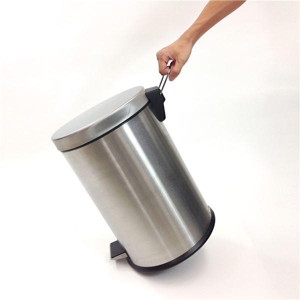 ダストボックス 20L ペダル式 蓋付き ステンレス製 中容器付き ゴミ箱 インテリア雑貨 生活用品 日用雑貨_1
