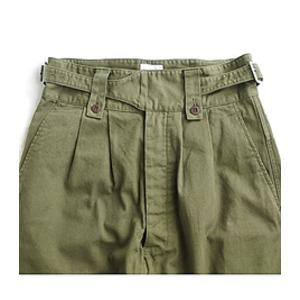 オーストリア軍 1960's グルカ 半パンツ レプリカ 1 Sサイズ相当 オリーブ 綿100％ ミリタリーパンツ ミリタリーウェア ショーツ_3