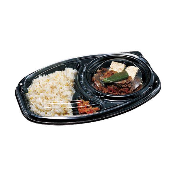（まとめ）エフピコチューパ デリカランチ DLオーバル26-18 フタ CP580282 1パック（50枚） 〔×5セット〕_1