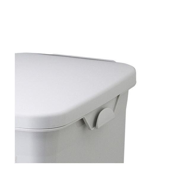 (まとめ) リス HOME＆HOME ペダルペール 22L グレー GPRB035 1台 〔×5セット〕の画像