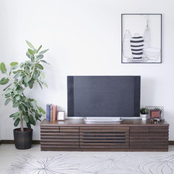 テレビ台 テレビボード 約幅179.5×奥行41.5×高さ39.5cm ルーバー リビング ダイニング インテリア家具_2