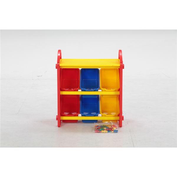 トイボックスSカラフル100pcsブロック付97016／70118 組立式の画像