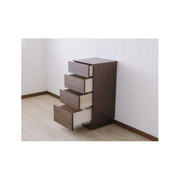 サイドチェスト（ウォルナット） 幅約40cm [完成品］_2