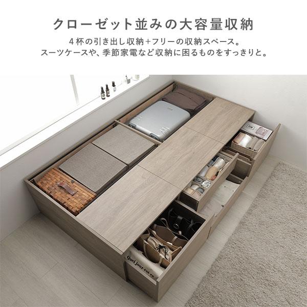 【S.H.Figuarts】 バイオライダー ヘッドレス チェスト ベッド シングル ブラウン 薄型国産ポケット