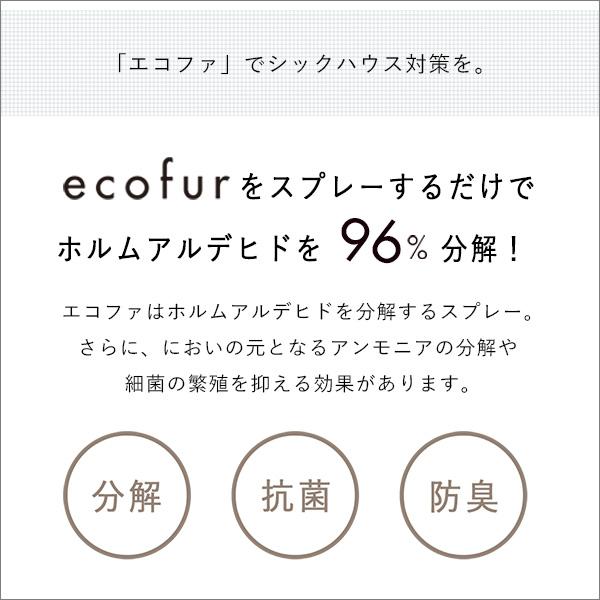 エコファシックハウス対策スプレー(300mlタイプ)有害物質の分解、抗菌、消臭効果【ECOFUR】8本セット