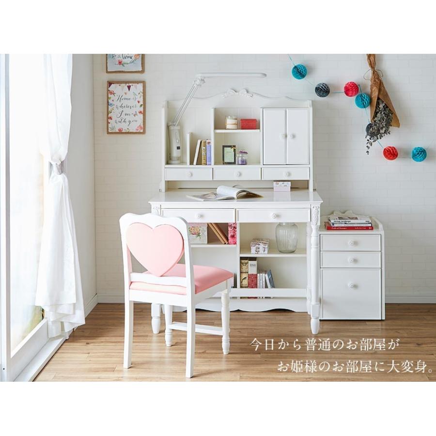 学習机 ホワイト 女の子 学習机 4点セット ハイタイプ 木製 北欧 幅100 学習デスク 勉強机 テレワーク ワークデスク 在宅 Ez0121 かぐわん 通販 Yahoo ショッピング