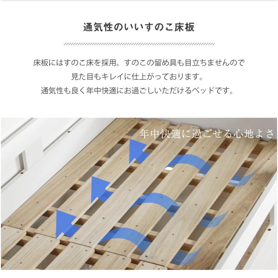 システムベッド　システムデスク　4点セット　鏡面塗装　ホワイト　白　女の子　女子　ハート　楕円　シンプル クルス　セット　ベッド