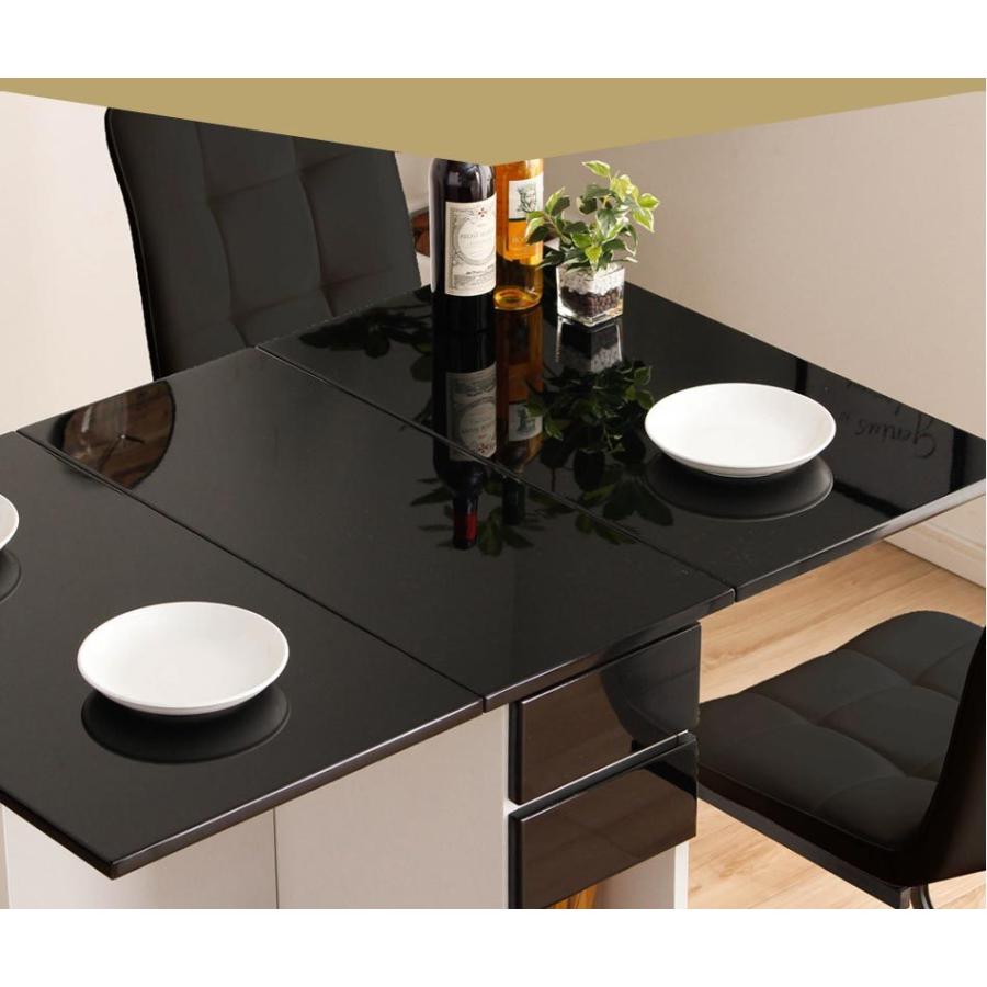 ダイニングセット ダイニング5点セット 両バタフライテーブル フォーゼ